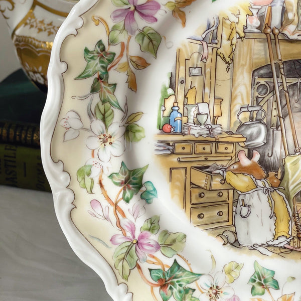 Brambly Hedge The Forgotten Room collectors plate, Royal Doulton