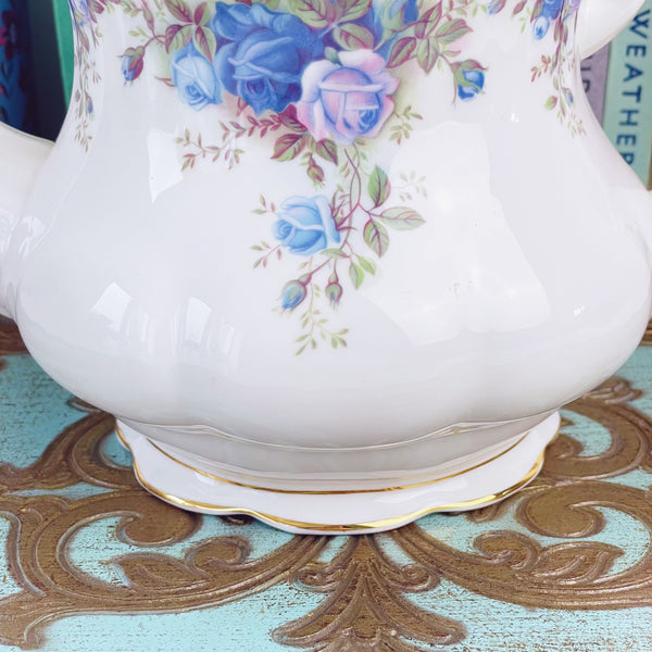 Vintage Royal Albert Moonlight Rose large teapot